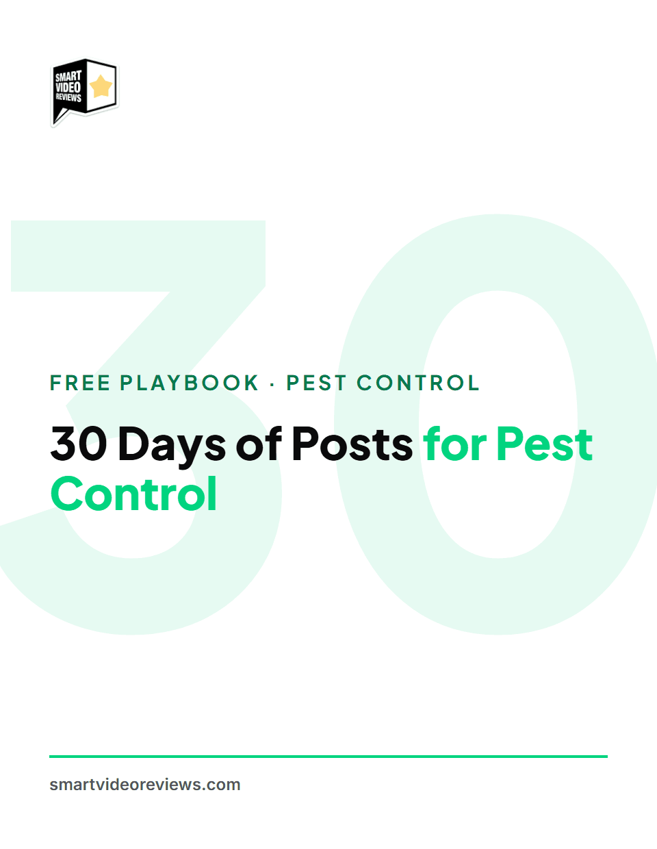 30 Days of Posts for Pest Control Companies — cover